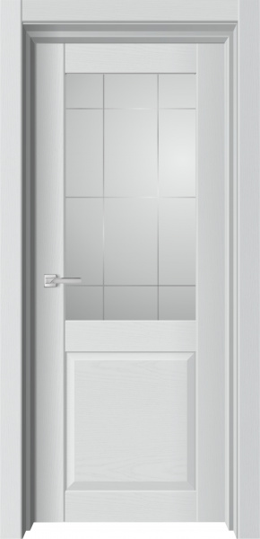Межкомнатная дверь NEO-341 ДО ясень серый